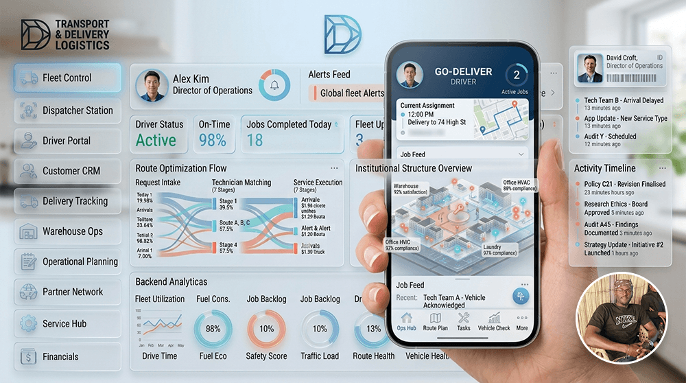 Transportation & Delivery App